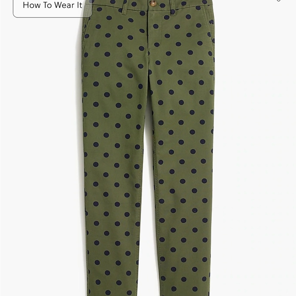 J. Crew Factory High Rise Girlfriend Chino